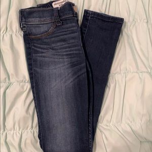 Girls Abercrombie pull on jean jeggings